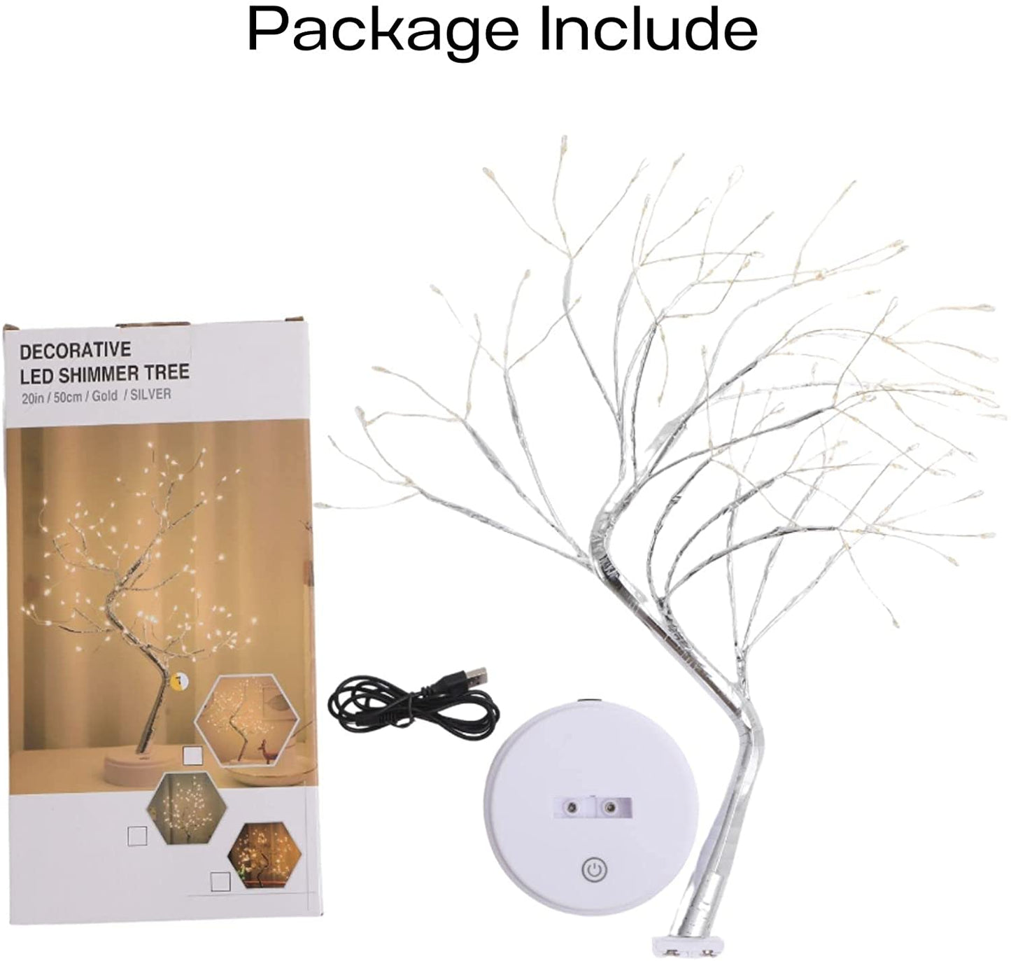 Lampara Bonsai Luz hada - Gota